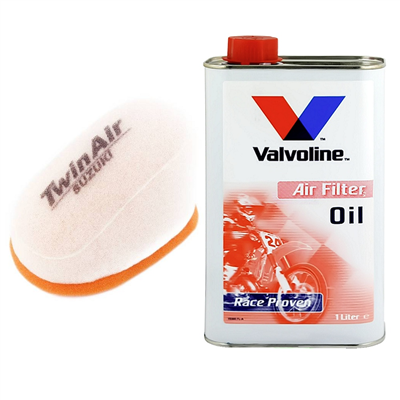 OLEJ + FILTR POWIETRZA TWIN AIR SUZUKI DR 250 1982-1989-106250