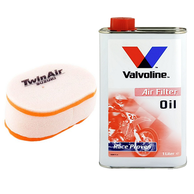 OLEJ + FILTR POWIETRZA SUZUKI DR 125 94-96 200 96-09 200 S SE 1996-2013-106256