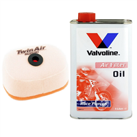 OLEJ + FILTR POWIETRZA TWIN AIR SUZUKI DR 250 1995-2003-106262