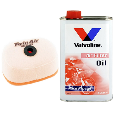 OLEJ + FILTR POWIETRZA TWIN AIR SUZUKI DR 250 1995-2003-106262