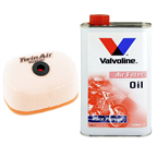 OLEJ + FILTR POWIETRZA TWIN AIR SUZUKI DR 250 1995-2003