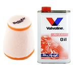 OLEJ + FILTR POWIETRZA TWIN AIR SUZUKI DR 500