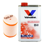 OLEJ + FILTR POWIETRZA TWIN AIR SUZUKI LT-F 250 400 1987-2002