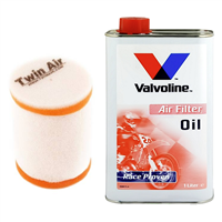 OLEJ + FILTR POWIETRZA TWIN AIR SUZUKI LTZ LT-Z 250 Quadsport 2004-2011-106280