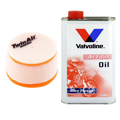 OLEJ + FILTR POWIETRZA TWIN AIR SUZUKI XF 650 FREEWIND 1997-2002-106304