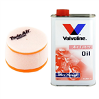 OLEJ + FILTR POWIETRZA TWIN AIR SUZUKI XF 650 FREEWIND 1997-2002