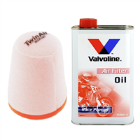 OLEJ + FILTR POWIETRZA TWIN AIR SUZUKI DR 600 1985-1989-106317