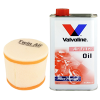 OLEJ + FILTR POWIETRZA SUZUKI LT 250 1987-2003 Quadracer 250 1987-1992-106319