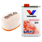 OLEJ + FILTR POWIETRZA  SUZUKI LT 160 Quadrunner 1991-2001 2003-2005