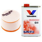 OLEJ + FILTR POWIETRZA SUZUKI 500 Quadrunner 98-02 Quadmaster 2000-2001