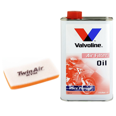 OLEJ + FILTR POWIETRZA TWIN AIR KTM 50 SX 1997-2004-106355