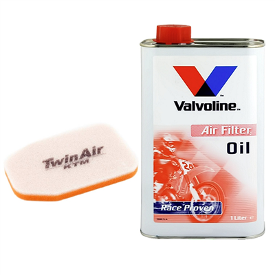 OLEJ + FILTR POWIETRZA HUSQVARNA TC 50 2017-2023 KTM SX 50 2009-2023-106367