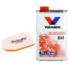 OLEJ + FILTR POWIETRZA HUSQVARNA TC 50 2017-2023 KTM SX 50 2009-2023