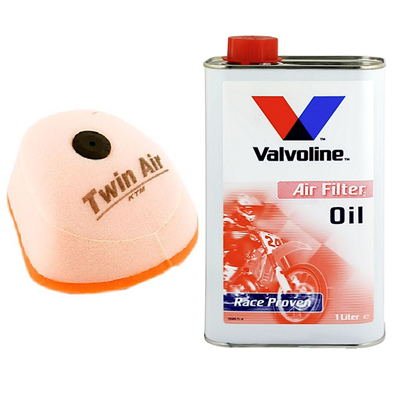 OLEJ + FILTR POWIETRZA KTM SX 85 2004 EXC 125 250 1998-2003 XC 250-106385