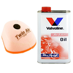 OLEJ + FILTR POWIETRZA KTM SX 85 2004 EXC 125 250 1998-2003 XC 250