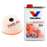 OLEJ + FILTR POWIETRZA TWIN AIR KTM EXC EXE 125 00-03-106391