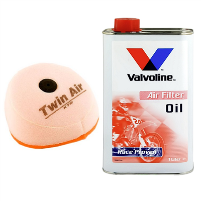 OLEJ + FILTR POWIETRZA KTM EXC 125 200 04-07 XC-W 200 04-06 SX 85 105 125-106397