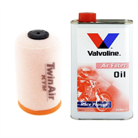 OLEJ + FILTR POWIETRZA TWIN AIR KTM 250 R Freeride 2014-2017-106449