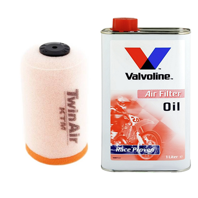 OLEJ + FILTR POWIETRZA TWIN AIR KTM 250 R Freeride 2014-2017-106449