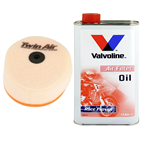 OLEJ + FILTR POWIETRZA KTM LC4 620 640 DUKE 1993 SUPERMOTO 640 2008-2010