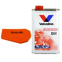 OLEJ + FILTR POWIETRZA TWIN AIR APRILIA ETX 125 1984-1987-106545