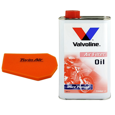 OLEJ + FILTR POWIETRZA TWIN AIR APRILIA ETX 125 1984-1987-106545