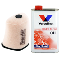 OLEJ + FILTR POWIETRZA APRILIA SXV 450 RXV 550 2004-2011 MXV 450 2009-2010-106590