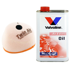 OLEJ + FILTR POWIETRZA  BETA 4T RR 350 11-12 450 05-12 525 05-09 / 2T 250