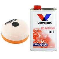 OLEJ + FILTR POWIETRZA TWIN AIR GAS GAS MC 65 2006-2010 MX 65 2006-2011-106608