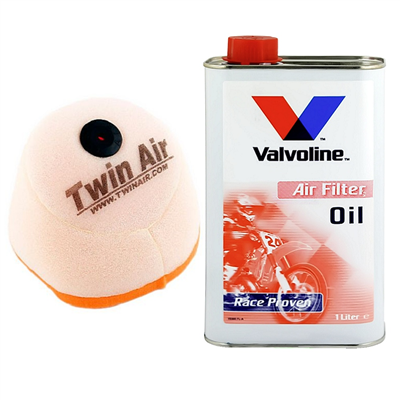 OLEJ + FILTR POWIETRZA TWIN AIR TM EN MX 80 125 250 300 ENDURO 1995-2007-106626