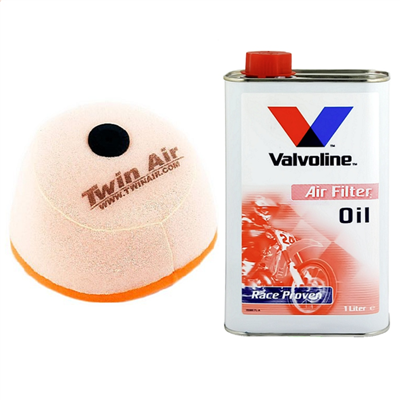 OLEJ + FILTR POWIETRZA TWIN AIR TM MX-Fi 250 F 01-12 450 06-12 300 E XC 01-12-106632