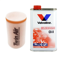 OLEJ + FILTR POWIETRZA TWIN AIR KYMCO MXU 400 2009-2010-106644