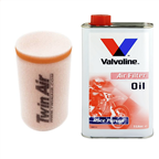 OLEJ + FILTR POWIETRZA TWIN AIR KYMCO MXU 400 2009-2010