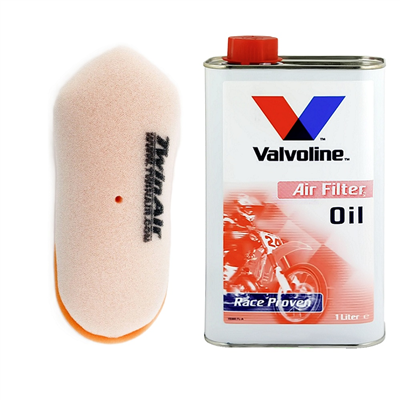 OLEJ + FILTR POWIETRZA TWIN AIR HUSABERG FC 400 501 600 97-99 filtr boczny-106703