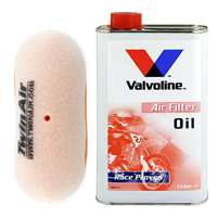 OLEJ + FILTR POWIETRZA TWIN AIR HUSABERG FC 400 501 600 97-99 filtr górny-105169