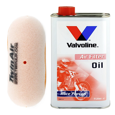 OLEJ + FILTR POWIETRZA TWIN AIR HUSABERG FC 400 501 600 97-99 filtr górny-105169