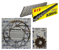 YAMAHA YZ-F 250 DID IRONMAN 05-09 zestaw napęd-owy-52939