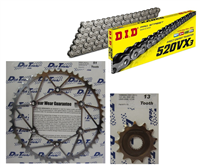 YAMAHA YZ-F 250 DID IRONMAN 2010-2013 YZ 250 FX 2024-2025 zestaw napęd-owy-52941