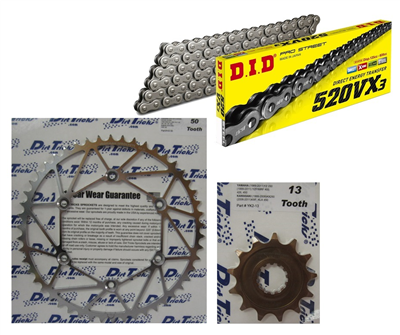 KAWASAKI KX 450 F IRONMAN 2006-2025 zestaw napęd-owy-52945