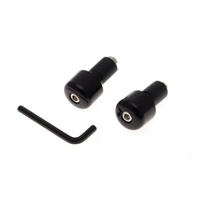 WM MOTOR AB33372 KOŃCÓWKI CIĘŻARKI KIEROWNICY CZARNE KOMPLET 2 SZT.-107169