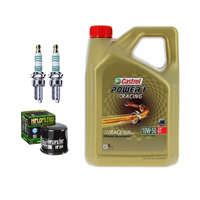 HONDA VTR 1000 F FIRE-STORM 2003- olej + filtr + świece-107983