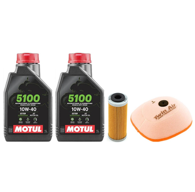 KTM 450 XC-W 2011-2016 olej + filtry-107894