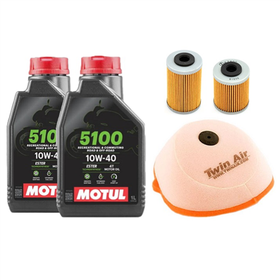 KTM 450 525 XC ATV 2008-2009 olej + filtry-107938