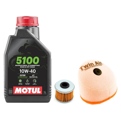 Husqvarna TE 250 2010-2013 TC 2009-2013 olej + filtry + świeca-107927