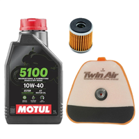 Yamaha WR 450 F 2016-2018 YZ 450 F 2014-2017 450 FX 2017-2018 olej + filtry-107934