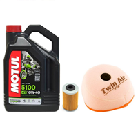 KTM 250 EXC-F XC-F XCF-W 2006 olej + filtry + świeca-107995