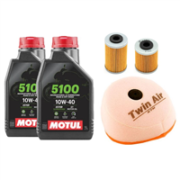 KTM 250 EXC-F XC-F XCF-W 2006 olej + filtry + świeca-107937