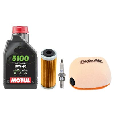 Husqvarna FC 250 350 2016-2022 olej + filtry + świeca-107908