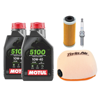 Husqvarna FE 501 2017-2023 olej + filtry + świeca-107957