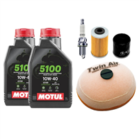 KTM 625 SXC 2005-2007 olej + filtry + świeca-107954